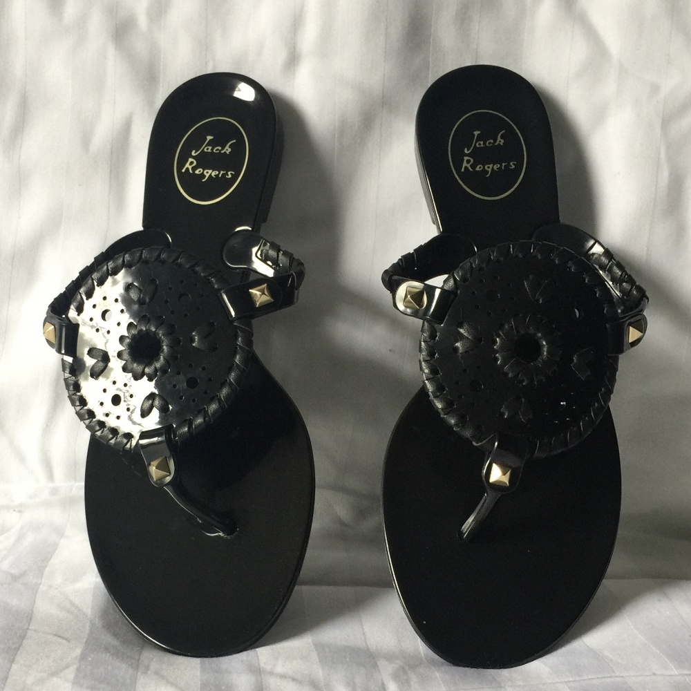 Jack Rogers Pearlied Georgica Jelly Sandals